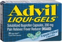 Advil 200 mg Liqui-Gels 20 ea (pakkaus 12)