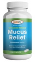 TERVEYS LFE Lima Relief Guaifenesin Caplets 400 mg, välittömästi vapauttava nopeatoiminen odottava, ohut ja Loosens lima, lievittää rintakipu, Yskä, kylmä ja flunssa (Medium, 200 kreivi)