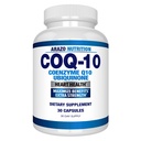 Arazo Nutrition CoQ10 Ubikinone Coenzyme Q10-200 mg Maximum Strength Nutritional Supplement - High Absorption Kapselit No Soy