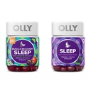 Olly Muscle Recovery Sleep Gummies with Melatoniini, Tart Cherry, D-vitamiini, 40 kreivi unen Gummy with Melatoniini, L-Theanine, Kamomilla, 50