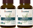 Himalaya Organic Shatavari PMS, Menstrual Cramp Relief, Menopause Support, ja naisten terveys, 1300 mg, 60 Caplets, 2 kuukauden tarjonta, 2 pakkaus