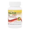 NaturesPlus Hema-Plex Iron - 60 Nopeasti toimivat Softgels - 85 mg Rauta + C-vitamiini & Bioflavonoidit terveille punaisille verisoluille - Vegaani, Gluteeniton - 20 tarjoilua