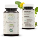 HerbEra Dandelion Leaf USDA Organic 60 kapselia 