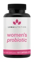 Luma Nutrition Probiootit naisille prebiootit - 50 miljardia PMY - Formuloitu digestiivinen, Immuuni & feminiini tuki - 60 kapselia