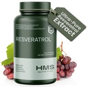 Resveratrol 1400mg 120 kapselit High Potency Trans-Resveratrol kanssa Tehokas antioksidantit Acai viinirypäleensiemen Vihreä tee tukee soluja ja kardiovaskulaarinen terveys Anti-aging