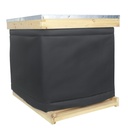 Mehiläinen pesä kääreet Winter Beehive Wrap Thicker Mehiläinen pesä Eristys Kääri 600D Oxford Cloth säädettävä Winter Protection Vedenpitävä, Tuulenkestävä, Kevyt, Uudelleen käytettävä, 81"x15.75"